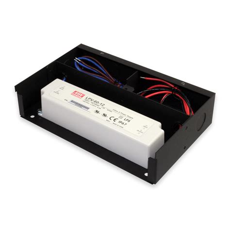 led power supply that fits in a junction box|LO.